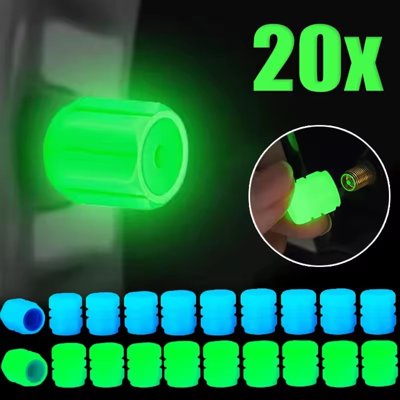 Luminous Tire Valve Caps: Deco - đánh giá và giá Scooter Tire