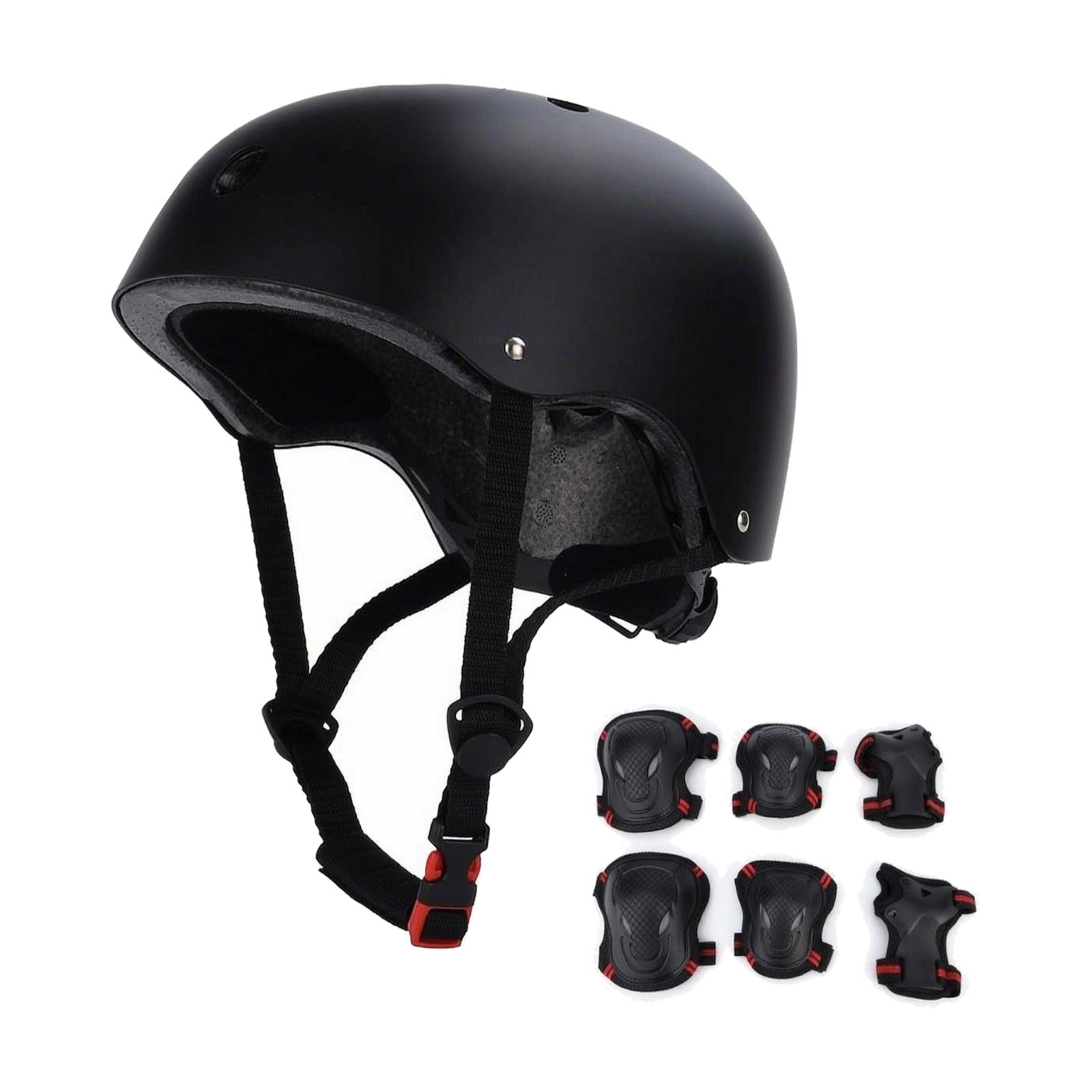 ABS Hard Shell Skate Helmet wi - đánh giá và giá Scooter Helmet Set