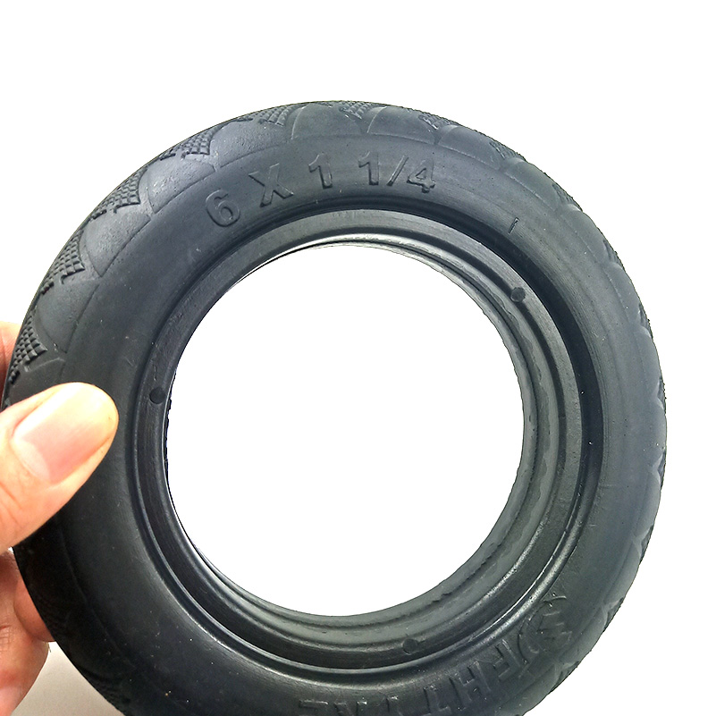 Hot selling 6X1 1/4 solid tire - đánh giá và giá Folding Electric Scooter