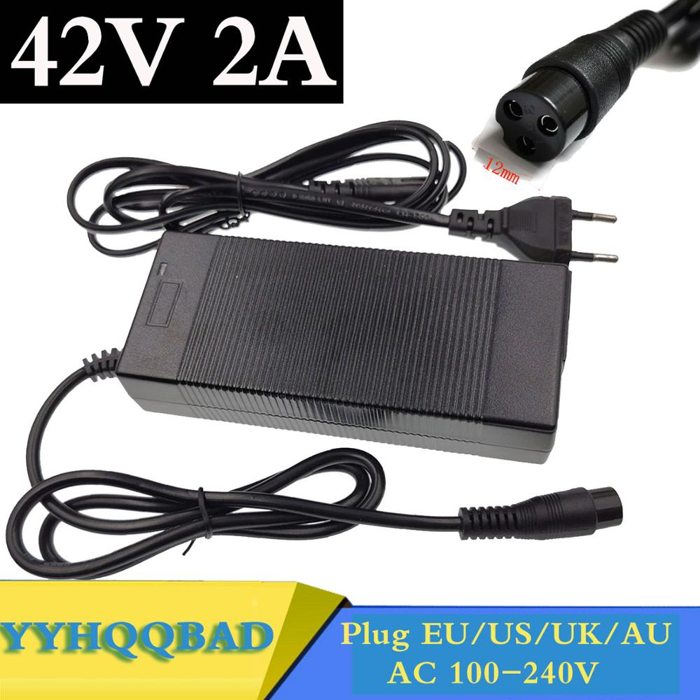 42V 2A electric bike lithium b - đánh giá và giá Electric Scooter Charger