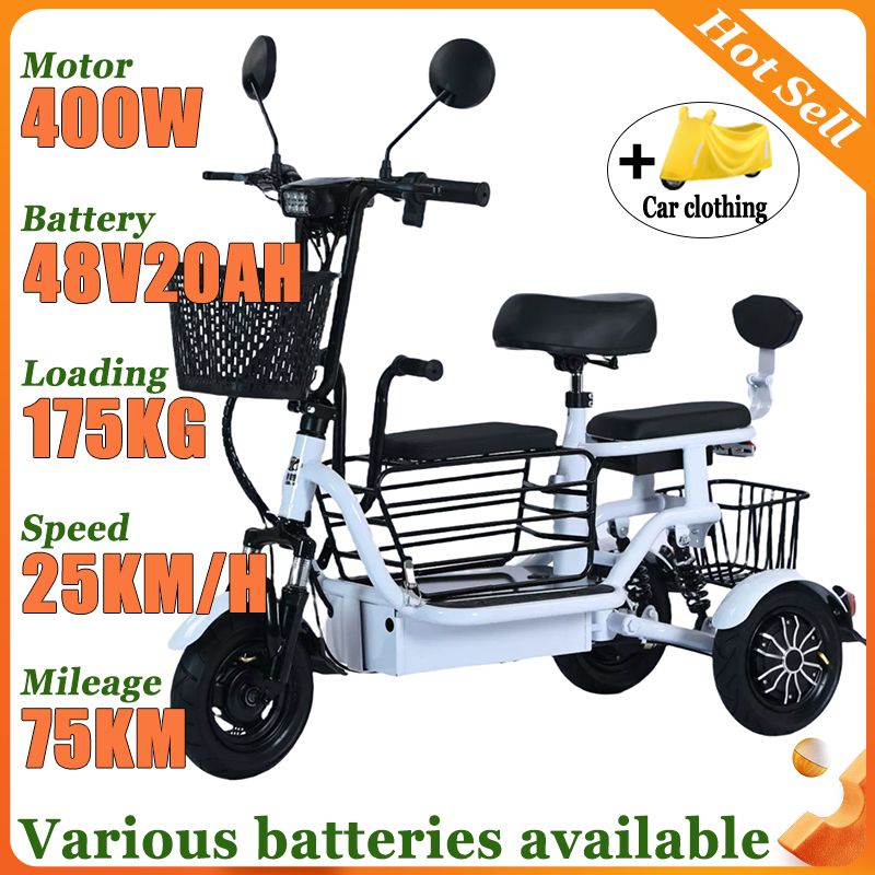 NEW Adult Tricycle Travel Pare - đánh giá và giá Folding Electric Scooter
